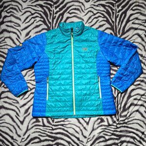 New Patagonia nano puff primaloft insulated midlayer jacket size XXL womens blue